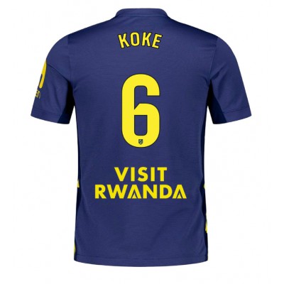 Atletico Madrid Koke #6 Auswärtstrikot 2025-26 Kurzarm Atletico Madrid Koke #6 Auswärtstrikot 2025-26 Kurzarm